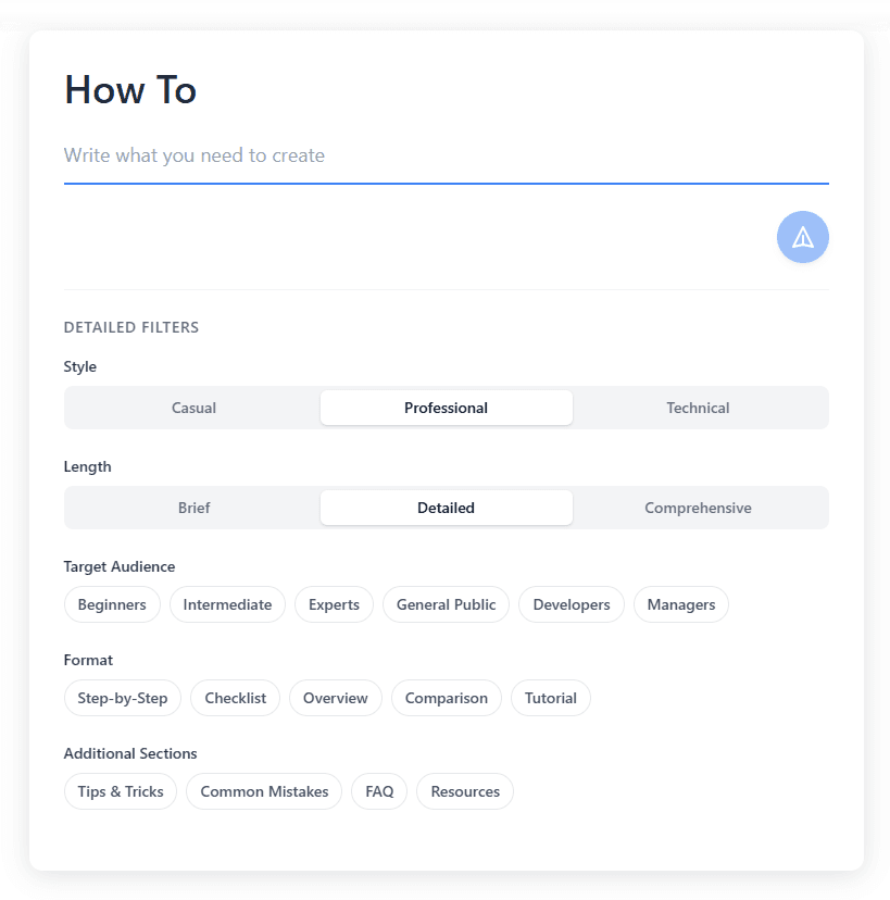 AI Article Generator